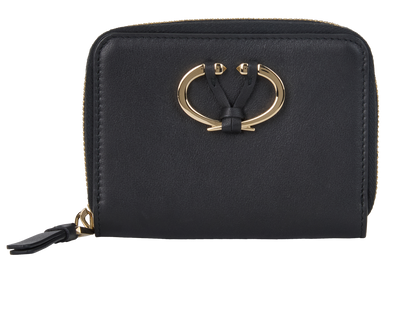 Valentino V Logo Coin Wallet, front view